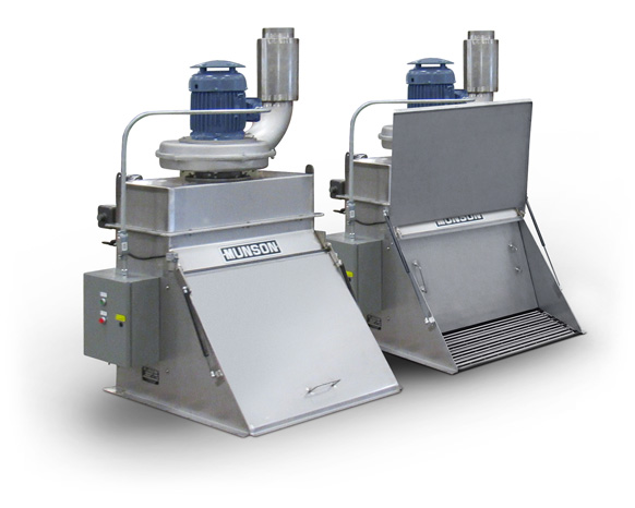 Munson Manual Dumping Stations are offered as components for customer installation wherever dust is generated.