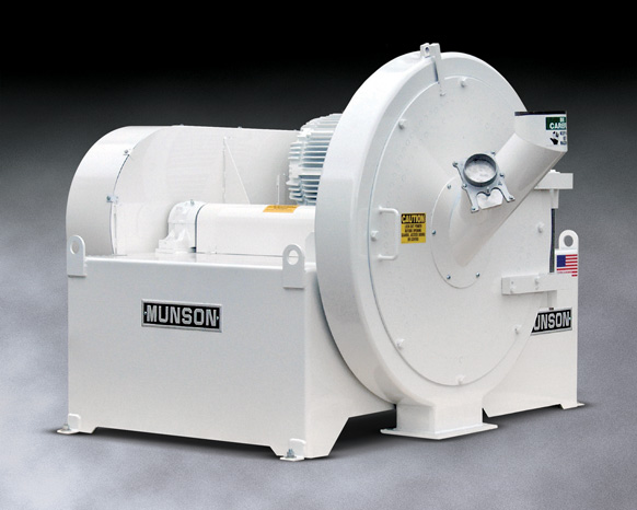 Centrifugal Impact Mill Grinds, De-Agglomerates Wet or Dry Solids