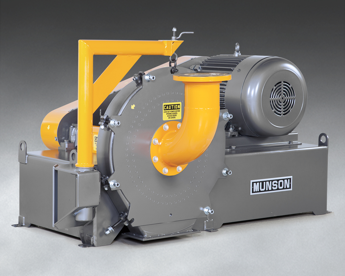 Pin Mill Controls Particle Sizes, Cleans Rapidly