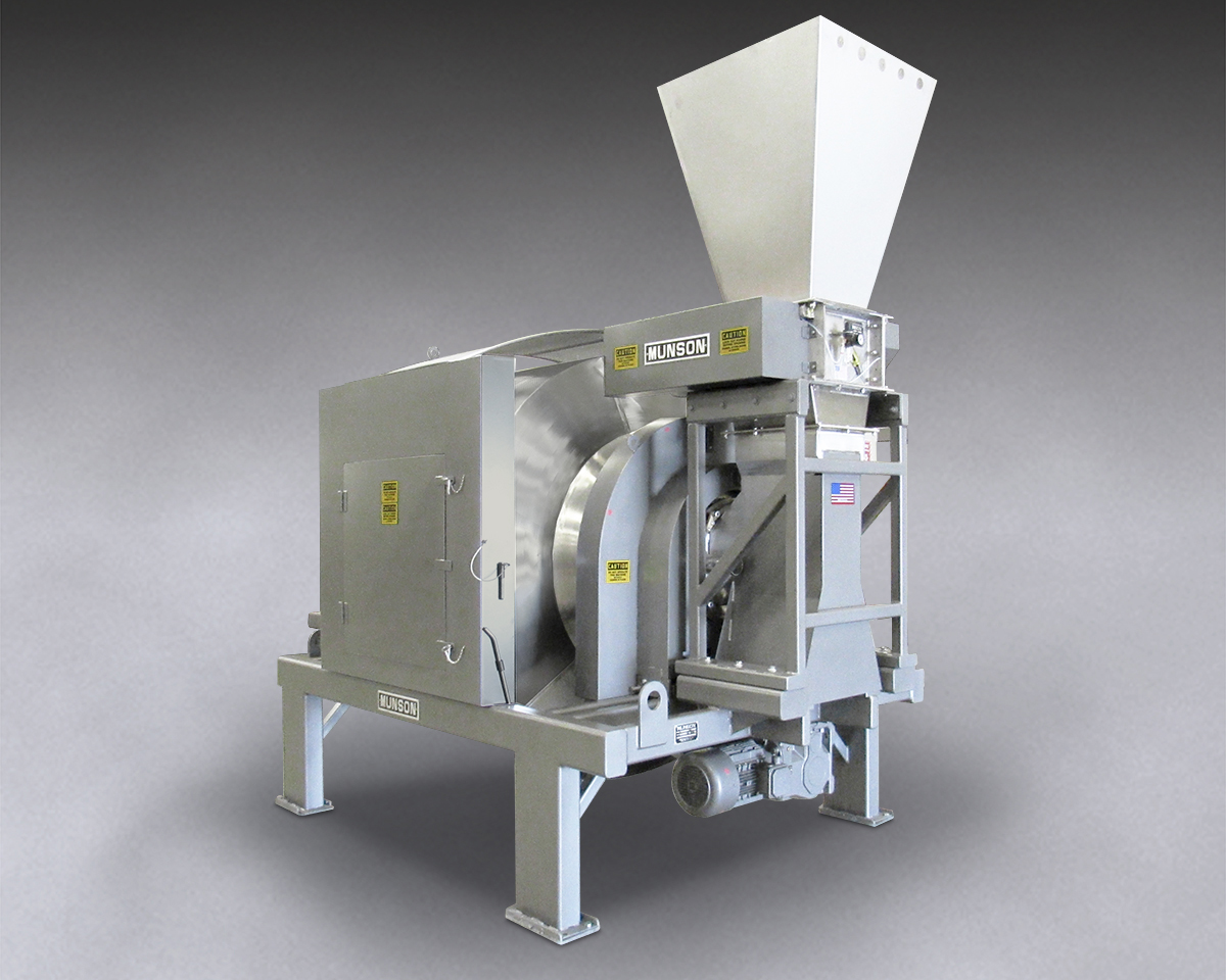 Rotary Batch Mixer with Integral Lump Breaker