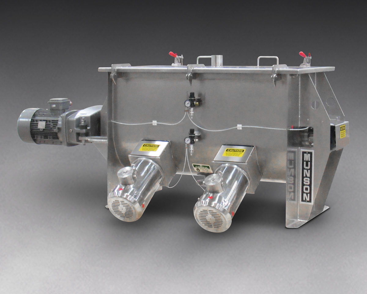 Sanitary Paddle Blender Imparts Shear