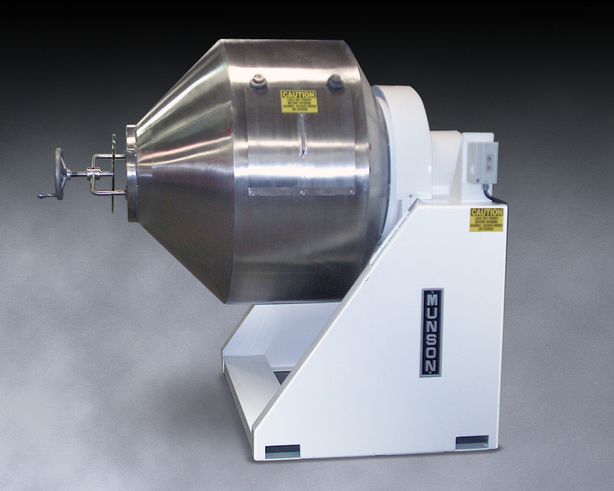 Miniature, Heavy Duty Rotary Batch Mixer