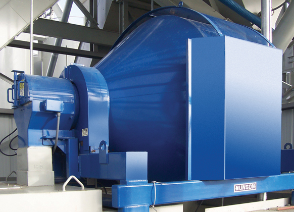 90 cu ft (2.5 m<sup>3</sup>) abrasion-resistant Rotary Batch Mixer